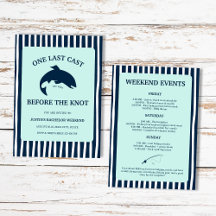 Een laatste cast Vist vrijgezellenweekend