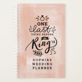 EÉN LAATSTE DING VÓÓR DE RING PLANNER