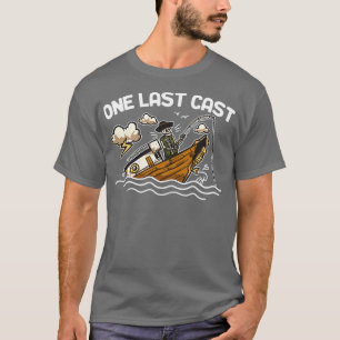 Een laatste gegoten op de tweede t-shirt