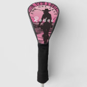 Een laatste Rodeo Bachelorette Golfheadcover (Voorkant)