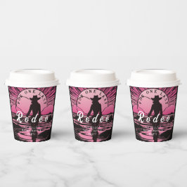 Eén laatste Rodeo Bachelorette Papieren Bekers