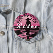 Een laatste Rodeo Bachelorette Ronde Button 4,0 Cm (In situ)