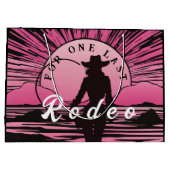 Een Laatste Rodeo Bruidsmeisje Groot Cadeauzakje (Achterkant)