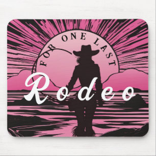 Eén Laatste Rodeo Bruidsmeisje Muismat