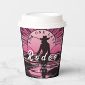 Een laatste rodeo vrijgezellenfeest papieren bekers (Voorkant)