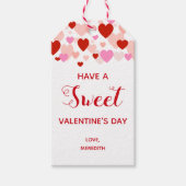 Een Label met snotvaste Valentijnsdag hebben Cadeaulabel (Voorkant)