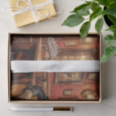 Een Labrador hond gitaar spelen in een pub - Tissuepapier (Geschenk)