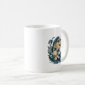 Een lachende vis koffiemok (Voorkant rechts)