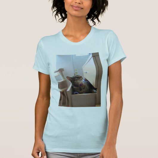 Een lade voor Indigo T-shirt (Voorkant)