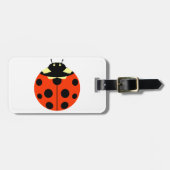 Eén ladybug bagagelabel (Voorkant horizontaal)