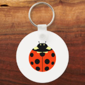 Eén ladybug sleutelhanger (Voorkant)