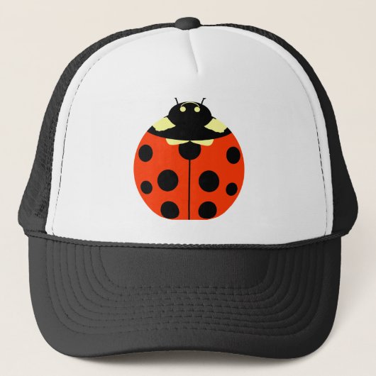 Eén ladybug trucker pet (Voorkant)