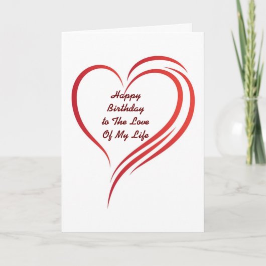 EEN LAGE BRIEF OP DE "UW BIRTHDAY-KAART" KAART (Voorkant)