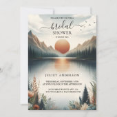 Een Lakeside Mountain Fun Natuur Lake Vrijgezellen Kaart (Voorkant)