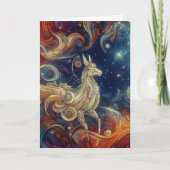 Een lama aan de hemel kaart (Voorkant)