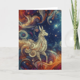 Een lama aan de hemel kaart