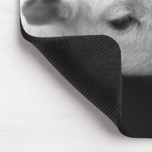 Een lamskus muismat (Hoek)