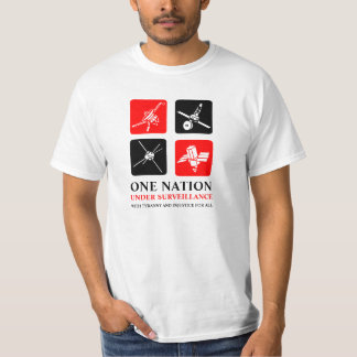 Eén land onder toezicht t-shirt
