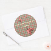 Een land tuin lieveheersbeestje boek Sticker (rood (Envelop)