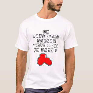 EEN LAND ZONDER LAND IS GEEN LAND MEER! T-SHIRT