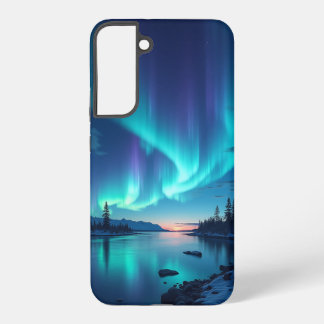 Een landelijk dorpje met een spectaculair uitzicht samsung galaxy hoesje
