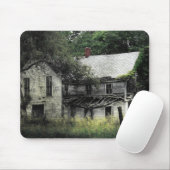 Een landelijk Missouri Verlaten Huis Muismat (Met muis)