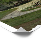 Een landelijke Iowa-Boerderij Poster (Hoek)