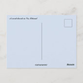 Een landelijke kerk in Vic, IJsland Briefkaart (Achterkant)