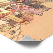 Een landfestival in Kono Hiroshi Yoshida Poster (Hoek)