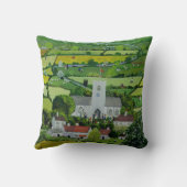 Een landhuwelijk kussen (Achterkant)