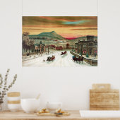 Een landkerscène poster (Keuken)