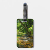 Een landkreek bagagelabel (Achterkant verticaal)