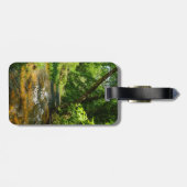 Een landkreek bagagelabel (Achterkant horizontaal)