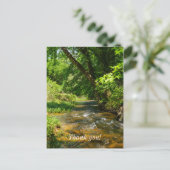 Een landkreek briefkaart (Staand voorkant)