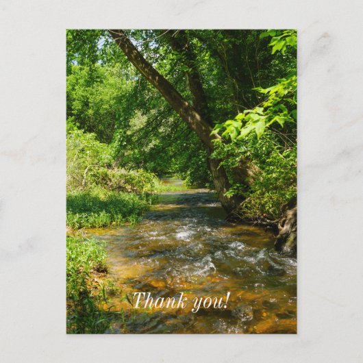 Een landkreek briefkaart (Voorkant)