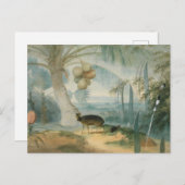 Een landschap in Ceylon door Samuel Daniell Briefkaart (Voorkant / Achterkant)