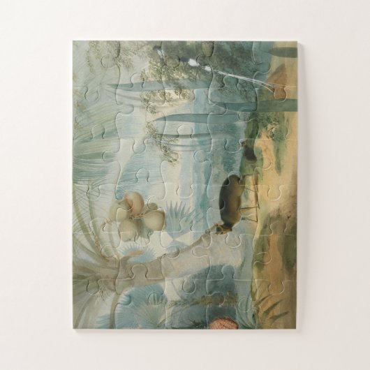 Een landschap in Ceylon door Samuel Daniell Legpuzzel (Verticaal)