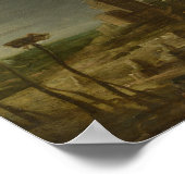 Een landschap met galg poster (Hoek)