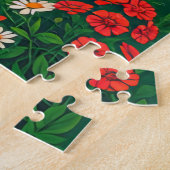 Een landschappelijk tafereel legpuzzel (Zijkant)