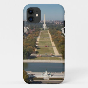 Een landschappelijk uitzicht van Washington DC iPhone 11 Hoesje