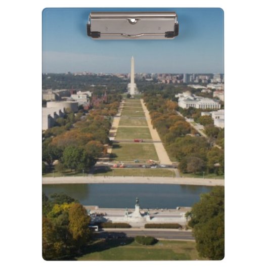 Een landschappelijk uitzicht van Washington DC Klembord (Voorkant)