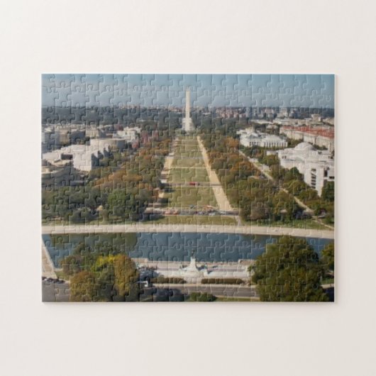 Een landschappelijk uitzicht van Washington DC Legpuzzel (Horizontaal)