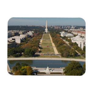 Een landschappelijk uitzicht van Washington DC Magneet