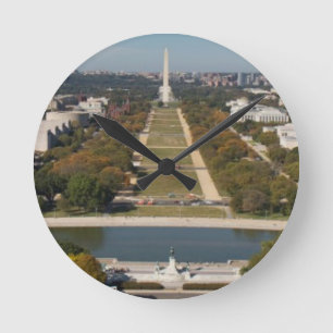 Een landschappelijk uitzicht van Washington DC Ronde Klok