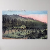 Een landverblijf scène poster (Voorkant)