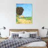 Een Lane bij Arles, Vincent van Gogh. Canvas Afdruk (Insitu (Slaapkamer))
