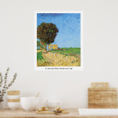 Een Lane bij Arles, Vincent van Gogh. Poster (Keuken)