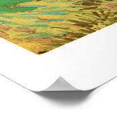 Een Lane bij Arles, Vincent van Gogh. Poster (Hoek)