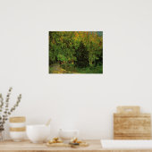 Een Lane in de openbare tuin in Arles Poster (Keuken)