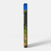 een lang kronkelend voetpad bij Descanso Gardens iPhone Hoesje (Linkerkant)